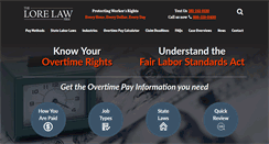 Desktop Screenshot of overtime-flsa.com